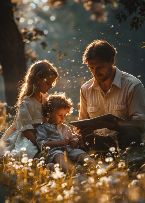 family-creating-digital-content